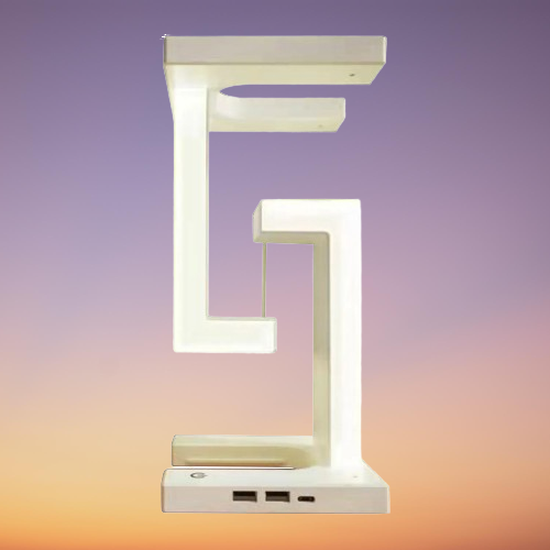 Wireless Night Lamp with Anti-Gravity Orbit Charging Feature