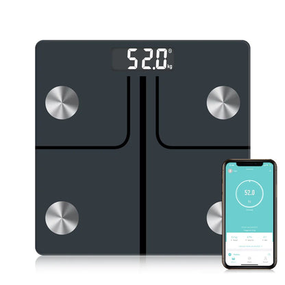 Body Weight Scale with ITO Sensor - 12 Metrics, Bluetooth App, 400 lb Capacity