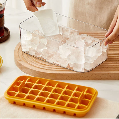 One-Touch Ice Cube Maker for Instant Chilling