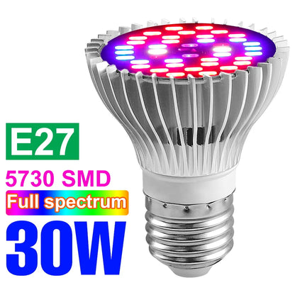 Full Spectrum LED Grow Light for Healthy Plant Growth - Energy Efficient