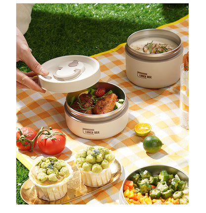 Portable Insulated Meal Carrier for On-the-Go Dining