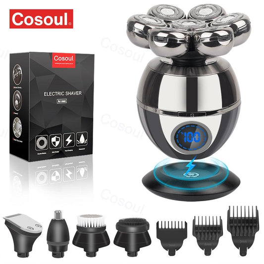 7 Electric Razors with Flexible Head