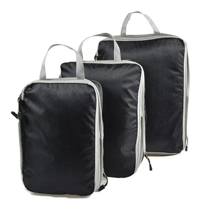 Ultimate Travel Compression Cubes for Efficient Packing - 3 Pack
