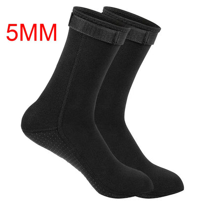 Neoprene Socks for Diving and Surfing | 0.3–0.5 cm | Warm and Non-Slip | Perfect for Snorkeling, Swimming, and Water Sports