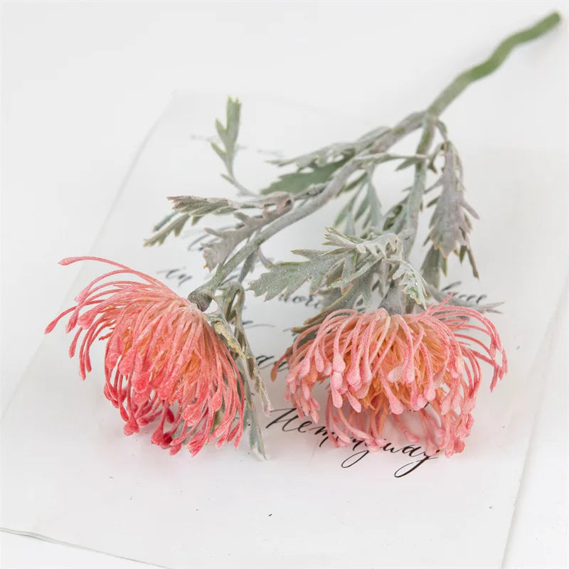 Artificial Chrysanthemum 38 cm | Large 10 cm Bloom | Realistic Decorative Flower