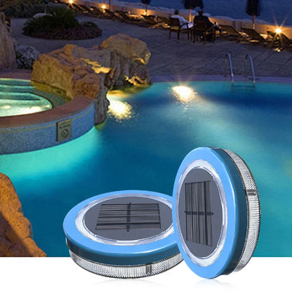 Floating Waterproof Solar Pool Light – Blue LED Atmosphere