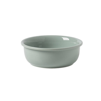 Ceramic Cat Bowl with Wooden Stand - Elevated Design