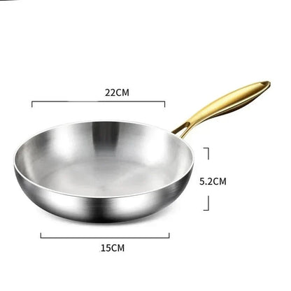Stainless Steel Cooking Pan for Confident Meal Preparation
