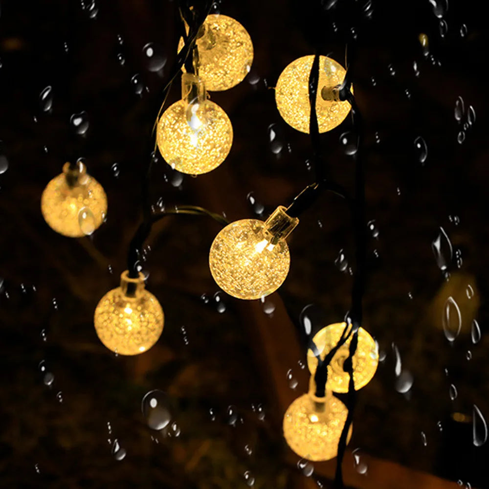 30ft Solar Fairy Lights for Garden and Patio Decoration