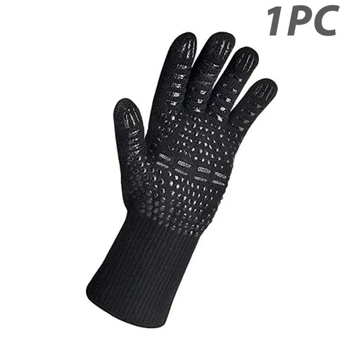 Heat-Resistant Grill Gloves – Non-Slip, Comfortable, Up to 800°C for BBQ, Oven & Outdoor Cooking