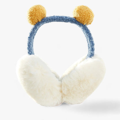 Adjustable Faux Fur Headband – Winter Plush Ear Protectors for Warmth and Style