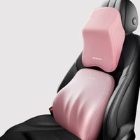 Neck pillow + back pillow Pink