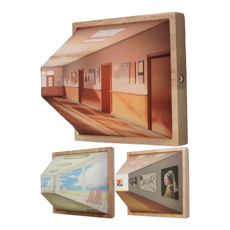 3D Visual Play Wall Light Artwork