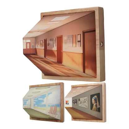 3D Visual Play Wall Light Artwork