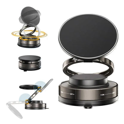 Magnetic Phone Mount for Car – 360-Degree Rotation