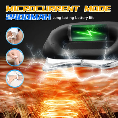 Electric Muscle Scraper with Vibration, Heat, 5 Intensities & USB Charger