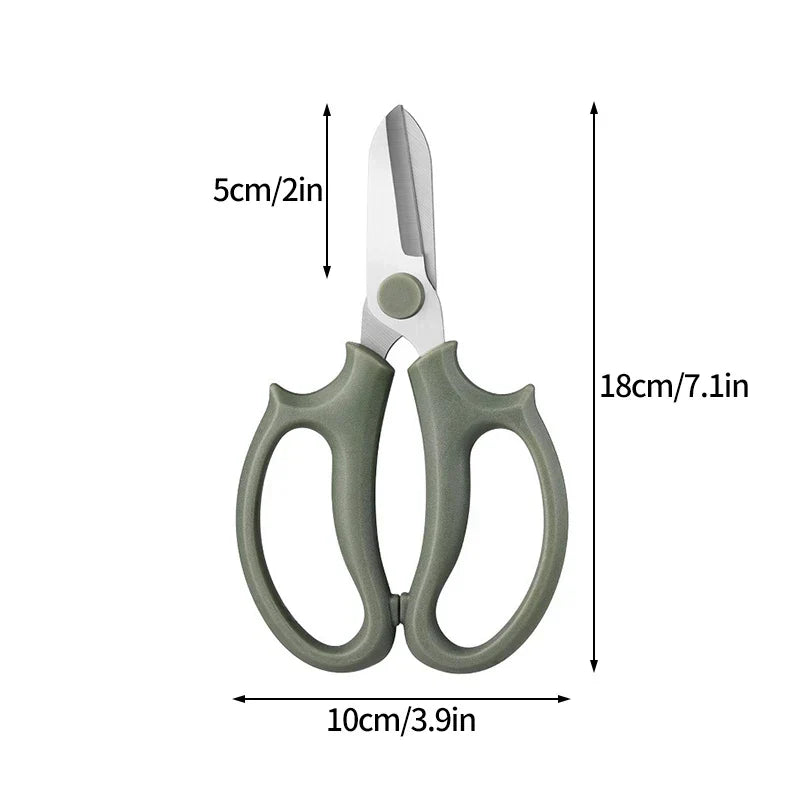Professional Garden Shears with Ergonomic Handle - Precision Flower Pruner