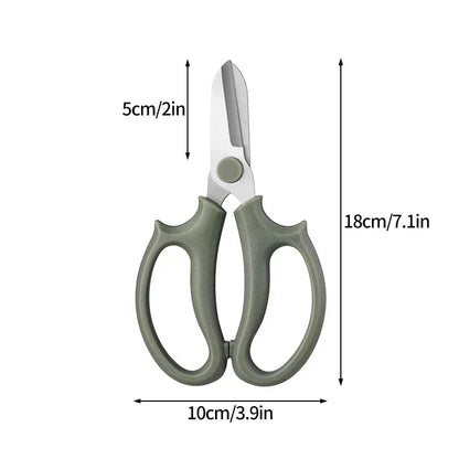 Professional Garden Shears with Ergonomic Handle - Precision Flower Pruner
