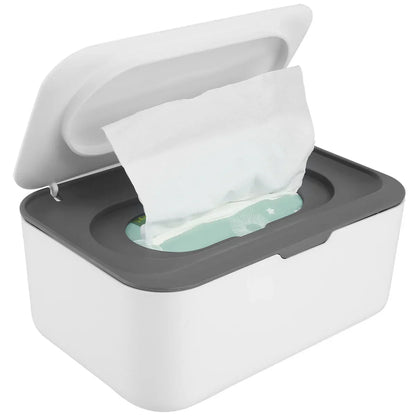 Moist Towelettes Dispenser with Lid | High Capacity | Airtight and Dustproof