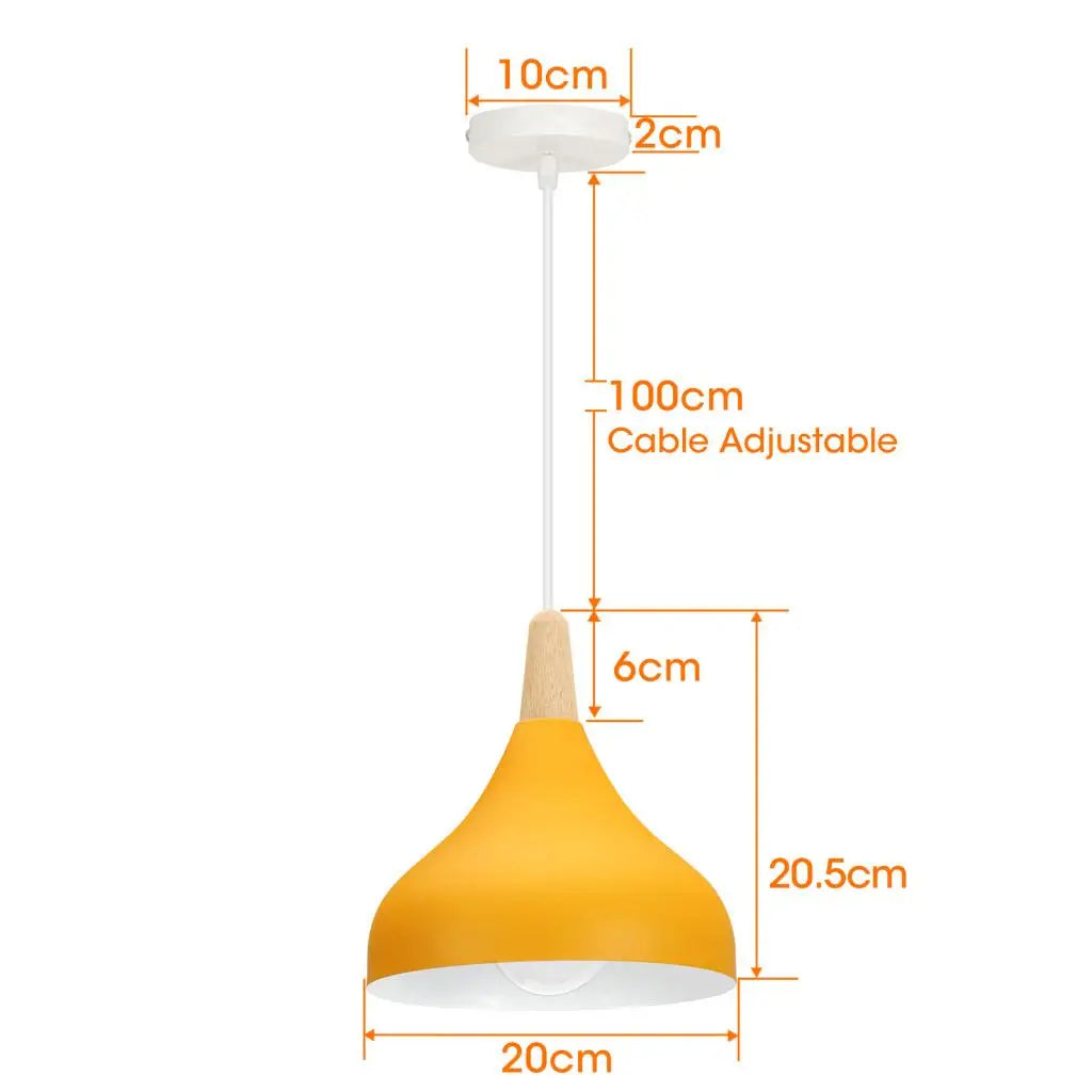 Retro Industrial Ceiling Lamp – 1/3 Heads Pendant Light Fixture