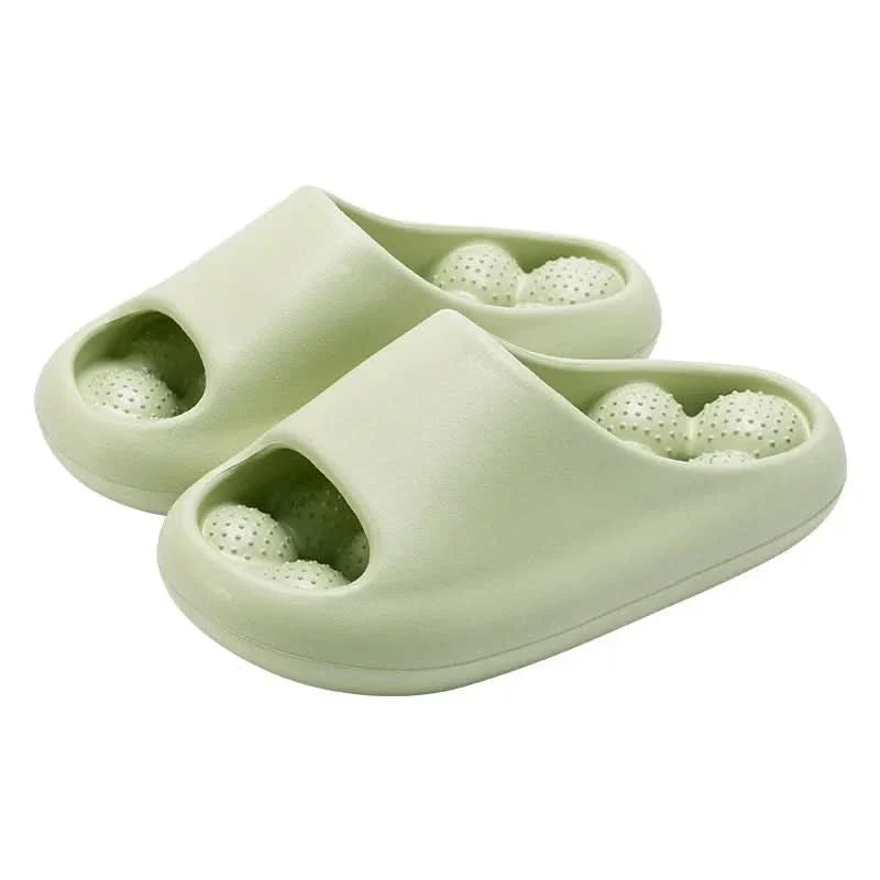 Indoor Slippers with Cushion Support and Breathable Design