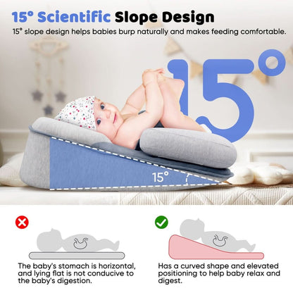 Ergonomic Cushion for Baby Head Support Pillow