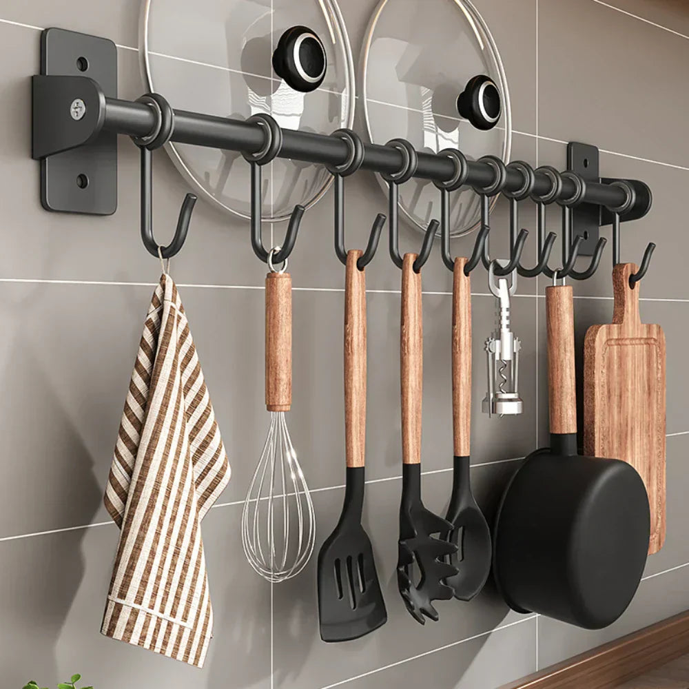 Kitchen Wall Shelf | Durable Steel | For Cookware & Utensils