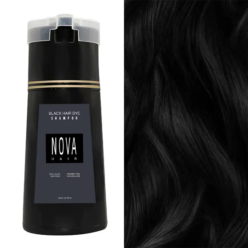 Instant Hair Dye Shampoo for Quick Color Refresh
