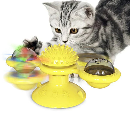 Windmill Cat Toy – WhirlPlay Interactive Plaything