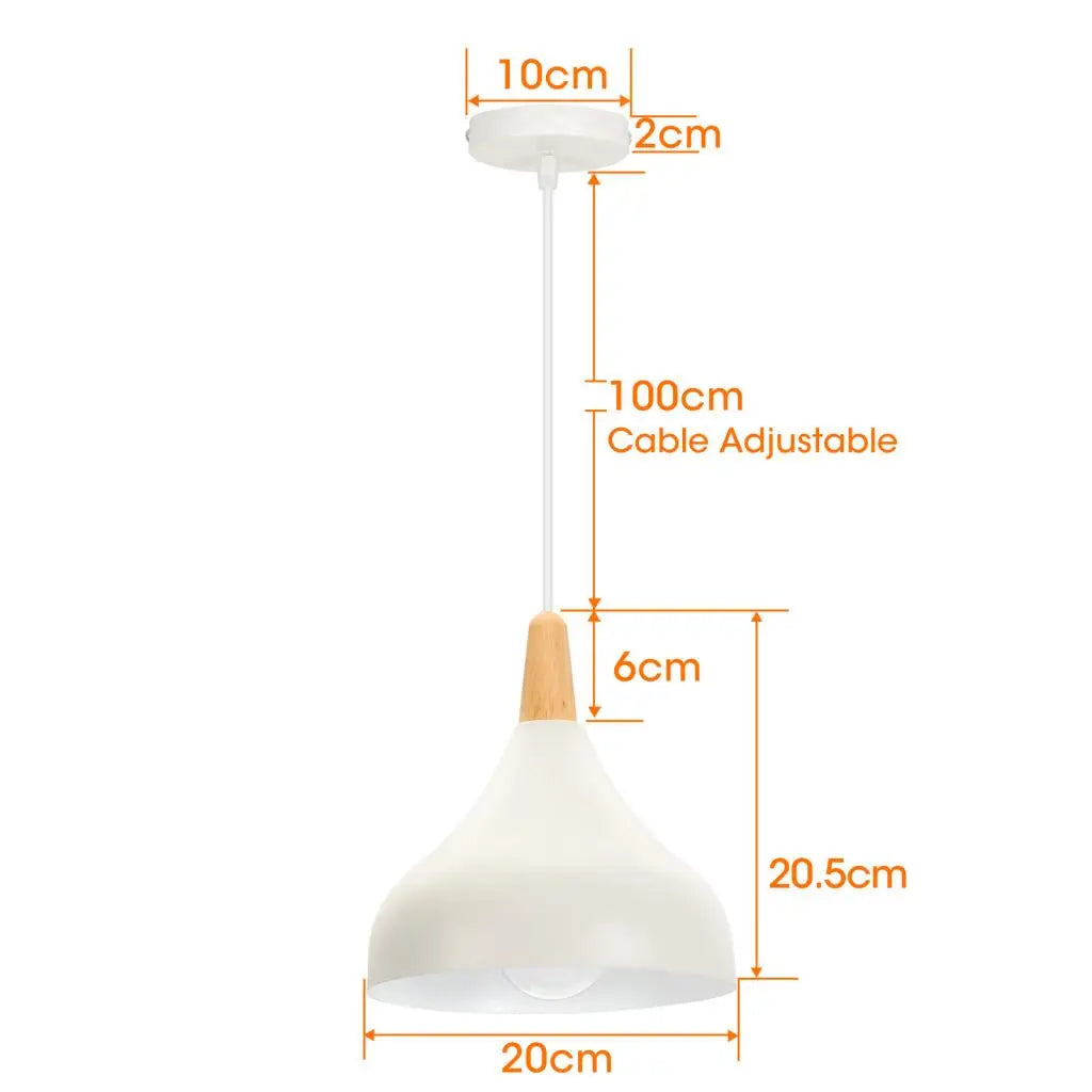 Retro Industrial Ceiling Lamp – 1/3 Heads Pendant Light Fixture