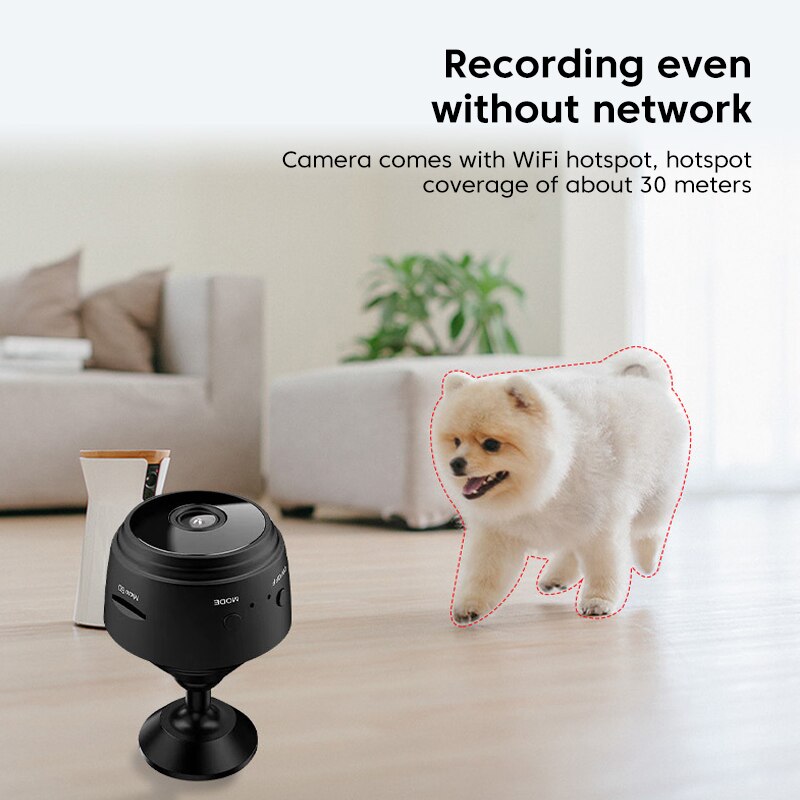 CompactGuard  |  1080P Wireless Security Camera