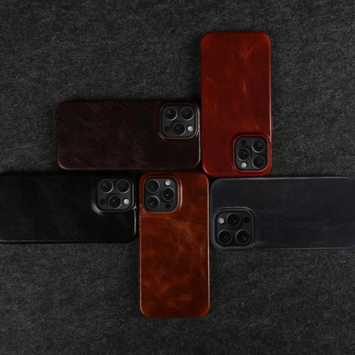 Handcrafted Genuine Leather Case for iPhone