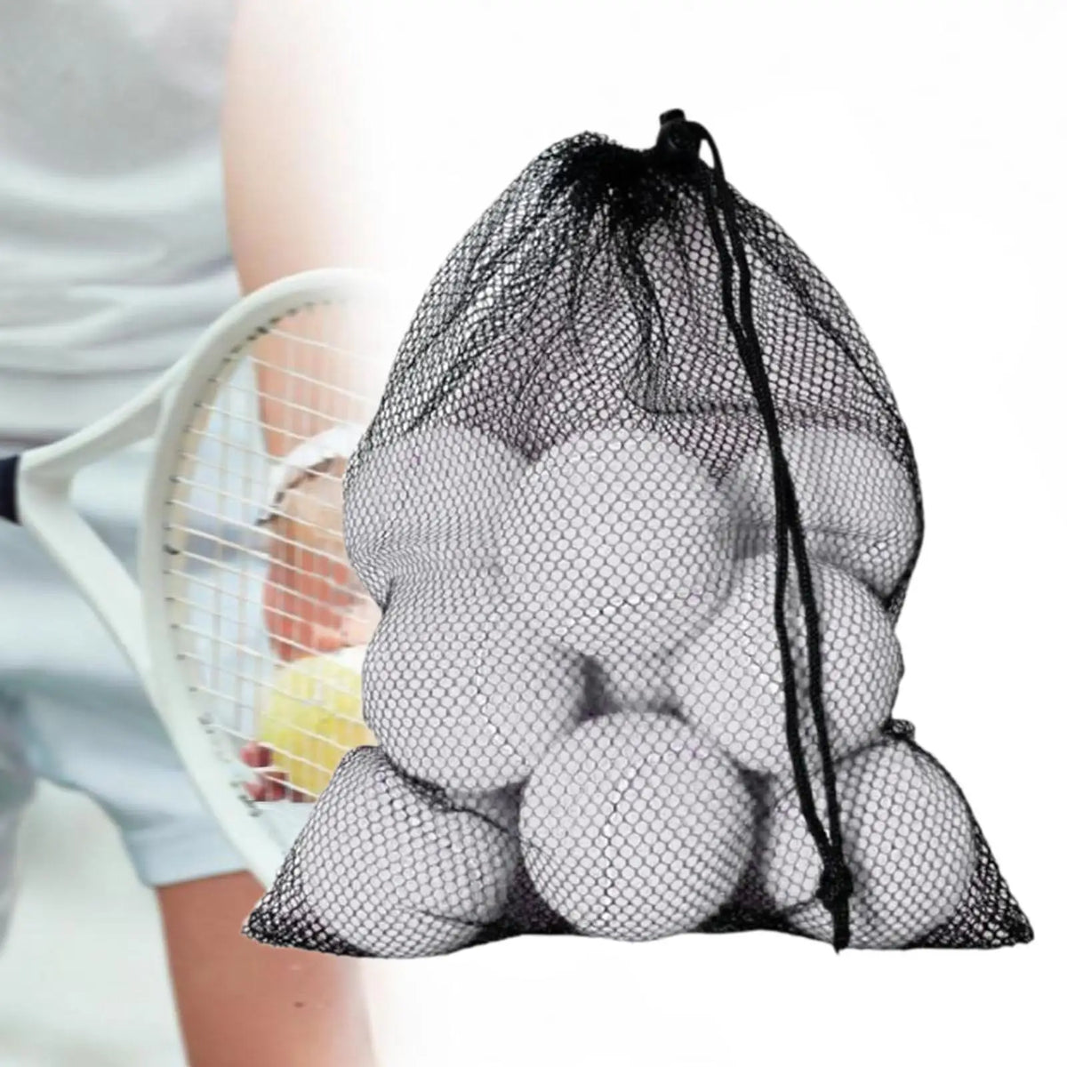 ProServe 12-Pack Tennis Balls – Durable Training Set with Bag