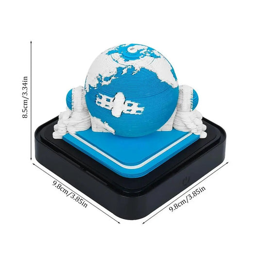 3D Planet Explorer Calendar Memo Pad