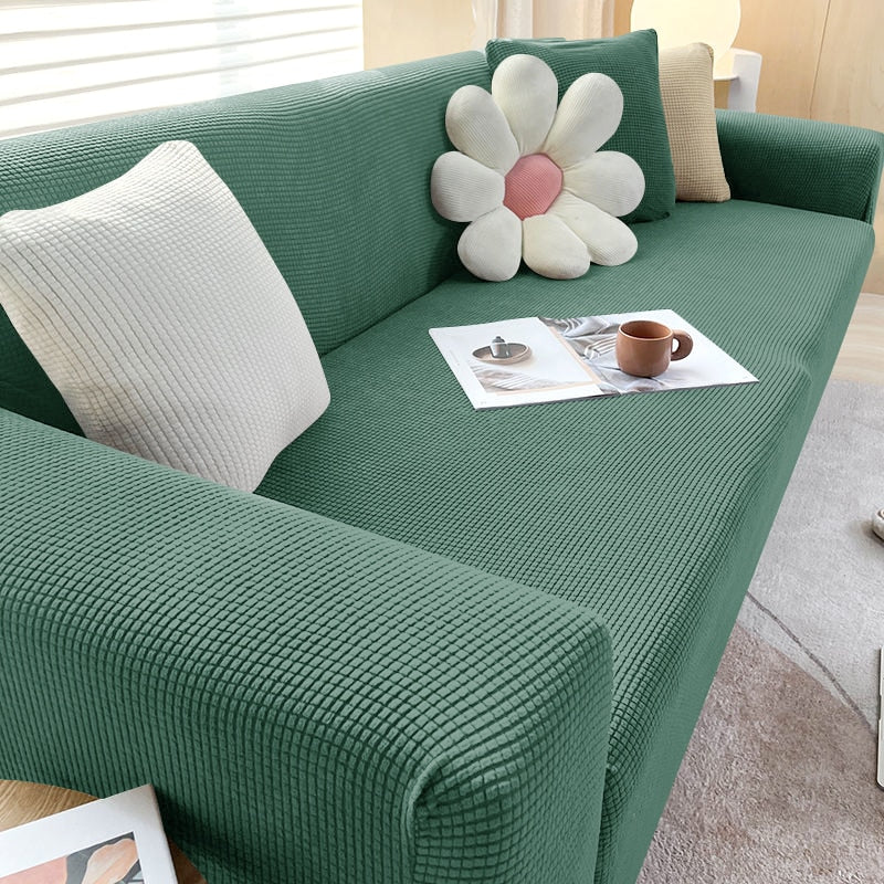 Elastic Sofa Protector Cover – Fits Corner and Standard Sofas