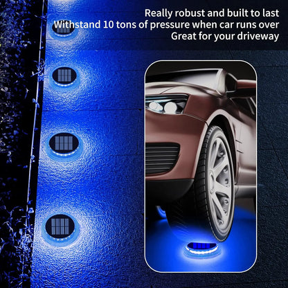 Solar LED Outdoor Lights | Weatherproof & Wireless | Ideal for Garden & Steps
