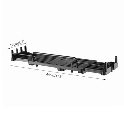 Expandable Cabinet Organizer with Drawer – Space-Saving and Adjustable