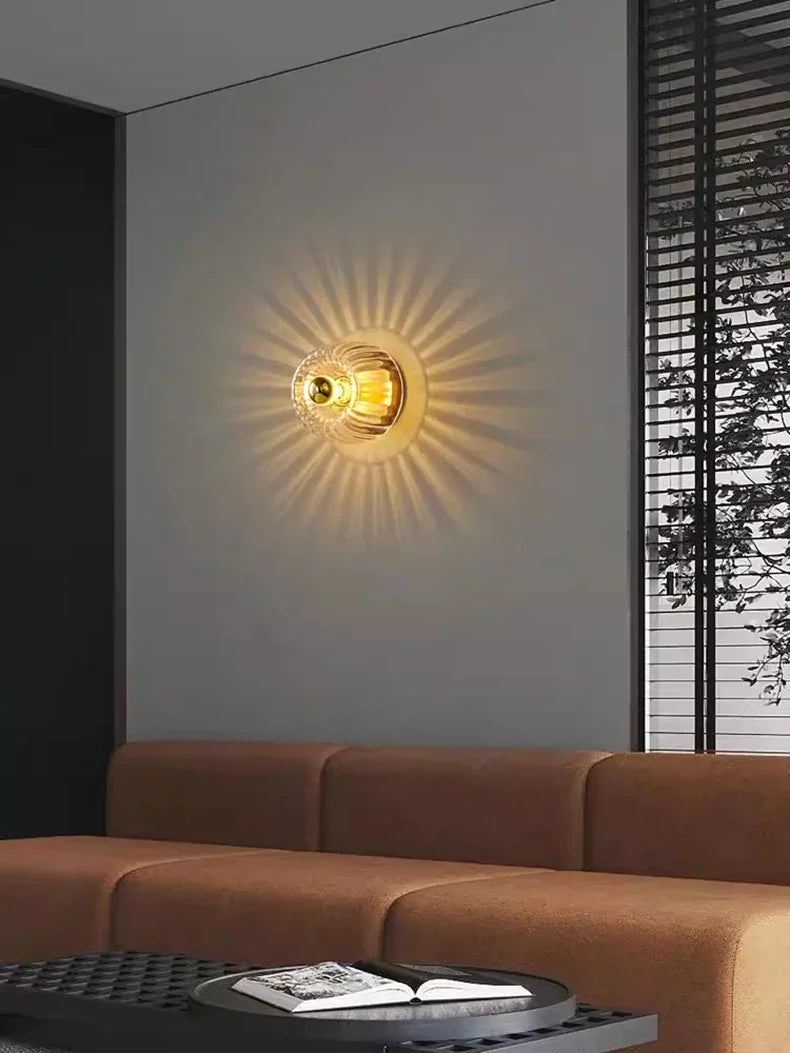Scandinavian Wall Lamp for Ambient Illumination – Bauhaus Glow Style
