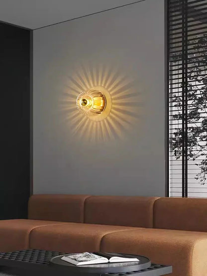 Scandinavian Wall Lamp for Ambient Illumination – Bauhaus Glow Style