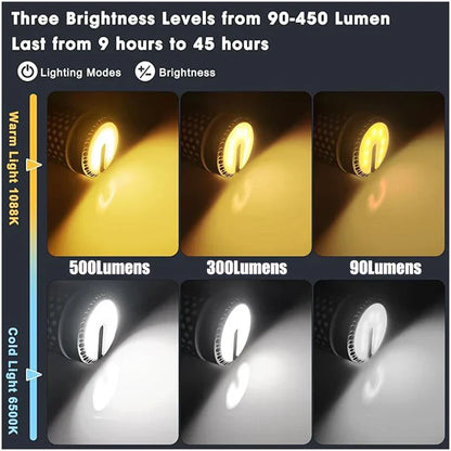 Telescopic LED Lantern for Outdoor Use – Multifunctional with Power Bank