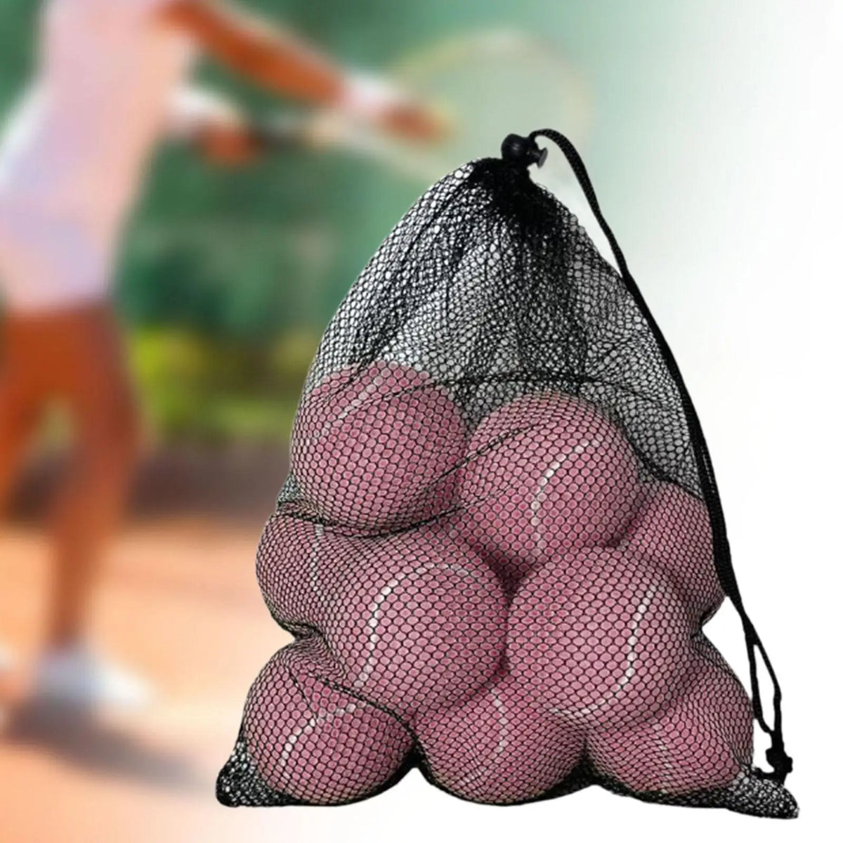 ProServe 12-Pack Tennis Balls – Durable Training Set with Bag