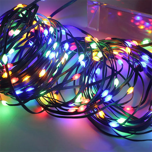 Waterproof LED Garland – Outdoor Lighting for Garden and Patio