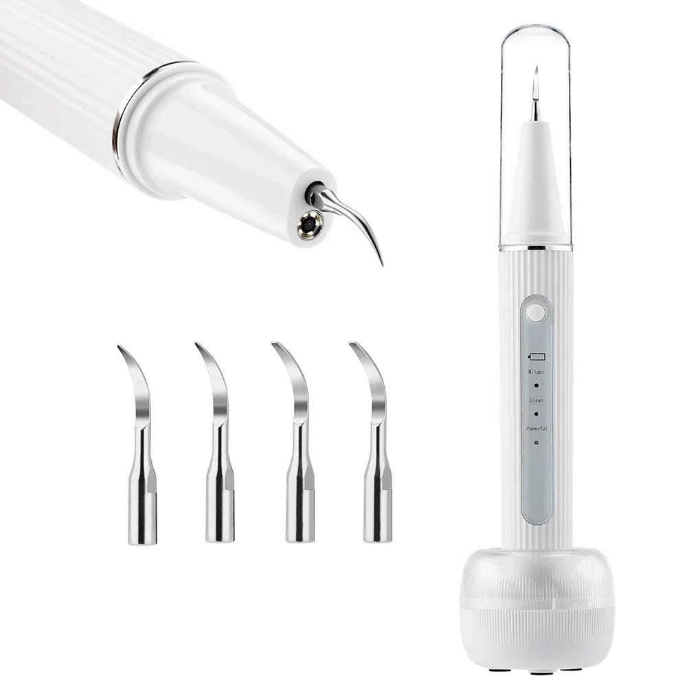 Ultrasonic Tooth Cleaner with Screen – Effective Tartar Removal