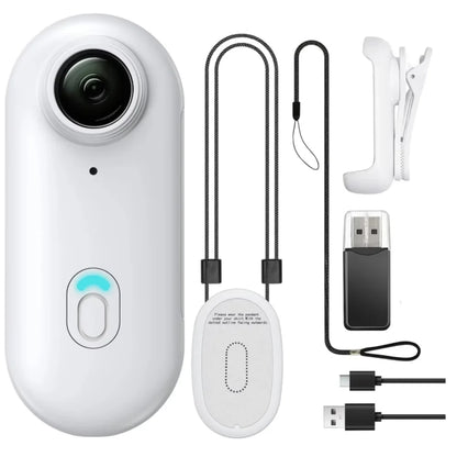 Ultra HD Compact Action Camera – Versatile Mini Cam with Waterproof Housing and 360° Mount