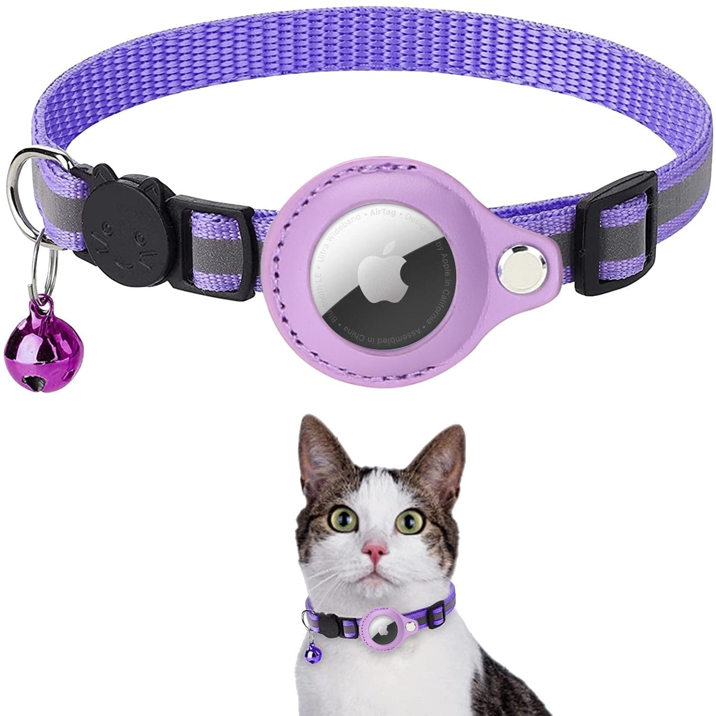 GPS Cat Tracking Collar with Airtag - Anti-Loss Device