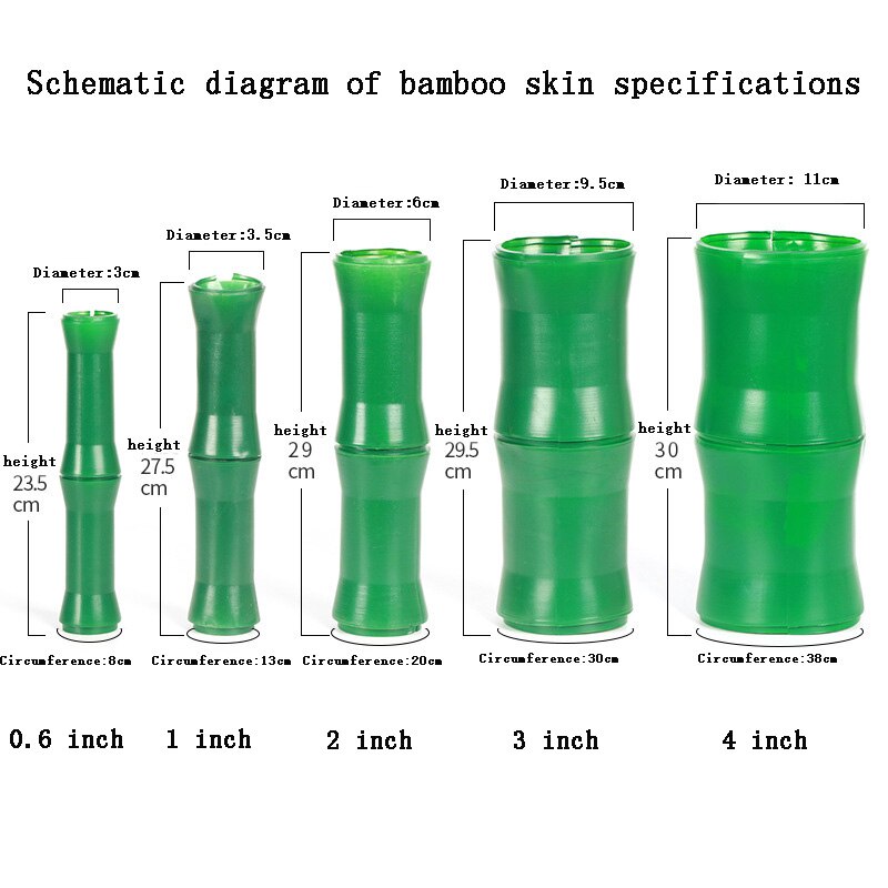 Bamboo Skin Pipe Cover Set - Package of Covers