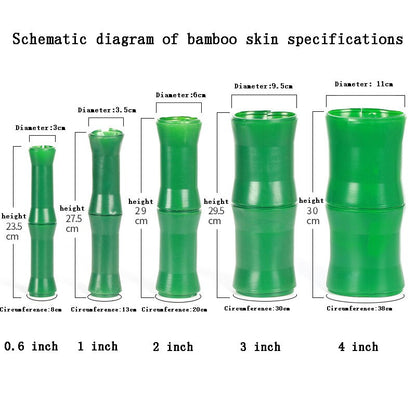 Bamboo Skin Pipe Cover Set - Package of Covers