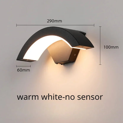 Adjustable 24W Waterproof Wall Light for Porch, Staircase, Hallway – 3000K/6000K