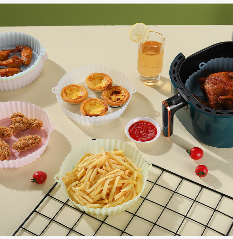 Silicone AirFry Shield for Mess-Free Cooking