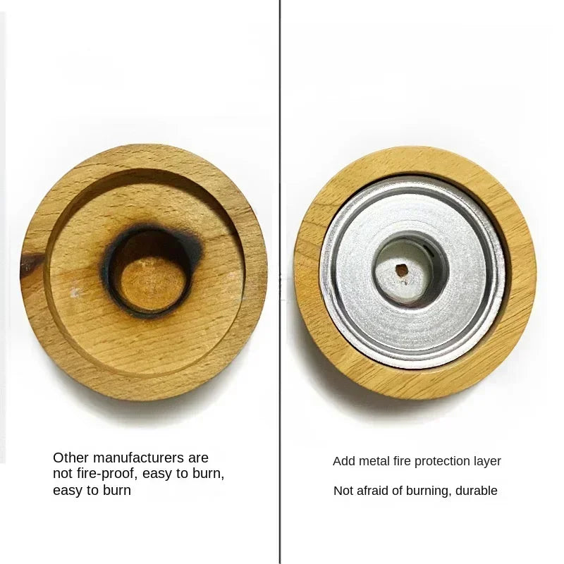 Wooden Cocktail Smoking Kit – Infuse Drinks with Smoky Flavor for Whiskey